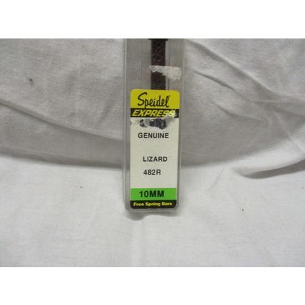 Speidel 10mm Dark Brown Ladies Genuine Lizard Watch Band Strap 482R