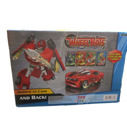 Transformer WheelBots 3 Packs Transforms from Robts to Cars Crypto Sphere