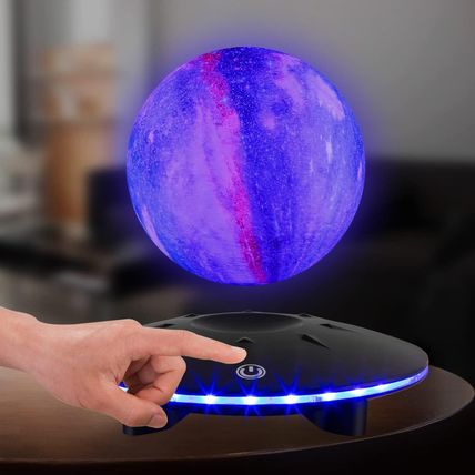 Floating Moon Lamp 16 Colors Remote Control Night Light Brightness Adjustable fo