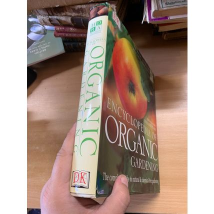 2001 "HDRA ENCYCLOPEDIA OF ORGANIC GARDENING" 2.2kg LARGE HARDBACK BOOK (EV3)