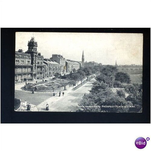 Yorkshire HARROGATE Prospect Place Postcard by Photochrom (40459)