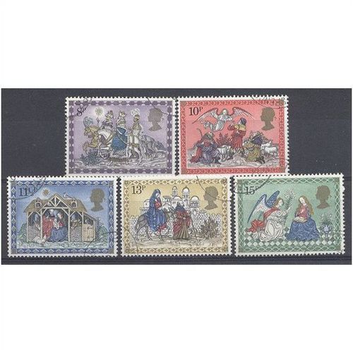 1979 Christmas set of 5.Fine Used.2013gb