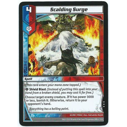 Kaijudo - Shattered Alliances - #63/80 - Scalding Surge