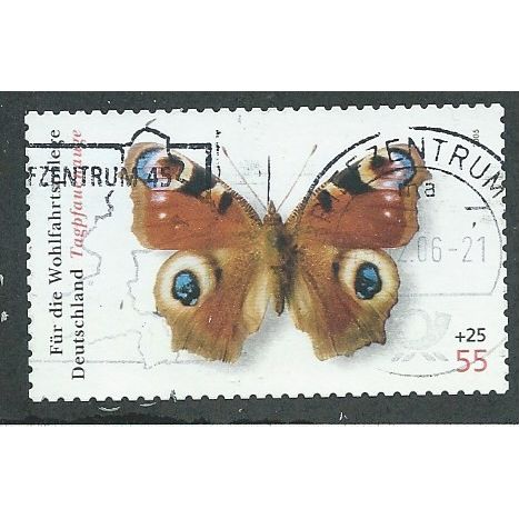 GER 2005 €0.55+25 (S/A) 'BUTTERFLIES' FINE USED (EBID47-635)
