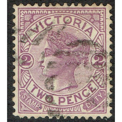 Victoria 1886 2d Purple SG314c FU