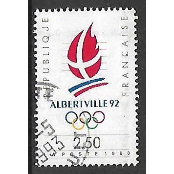 FRANCE 1990 2F.50 OLYMPIC GAMES ALBERTVILLE SG2952 FINE USED