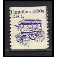 1897 1c Omnibus Fine MNH Dry Gum CNS 4 PA5474