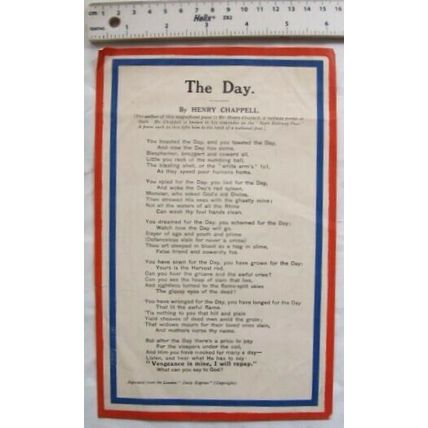 Vintage: The Day by Henry Chappell, London Daily Express