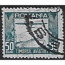 Zm Mi 12 ((ʘ): 50 b. greenish blue Postal Tax: Aviation Fund, comb perf. 13¾:14¼