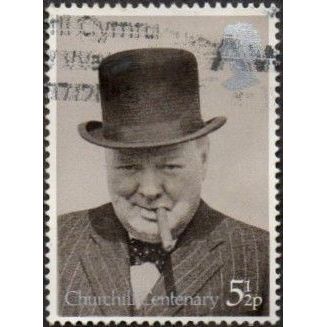 1974. Birth Cent. of Sir Winston Churchill. 5.1/2p Value. Fine Used