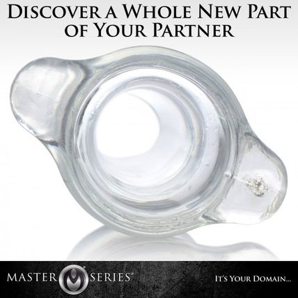 Gape Glory Clear Hollow Anal Plug Butt Ass Enema Play Master Series Sex Toy Real