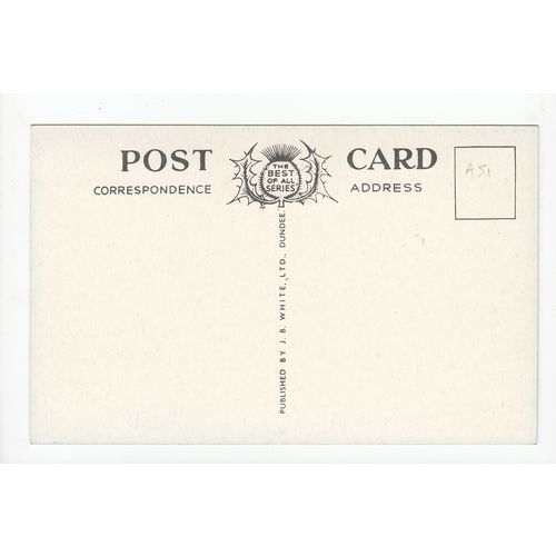 Lovely Glen Finlas Trossachs Postcard J B White
