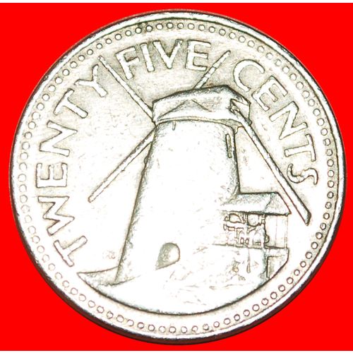 GREAT BRITAIN (1973-2006): BARBADOS ★ 25 CENTS 1981! LOW START ★ NO RESERVE!
