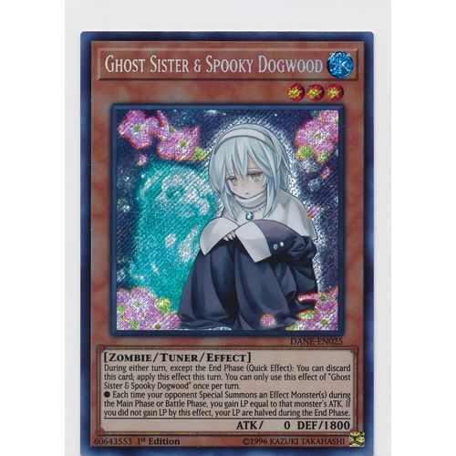 YuGiOh Dark Neostorm DANE-EN025 Ghost Sister & Spooky Dogwood 1st Edition