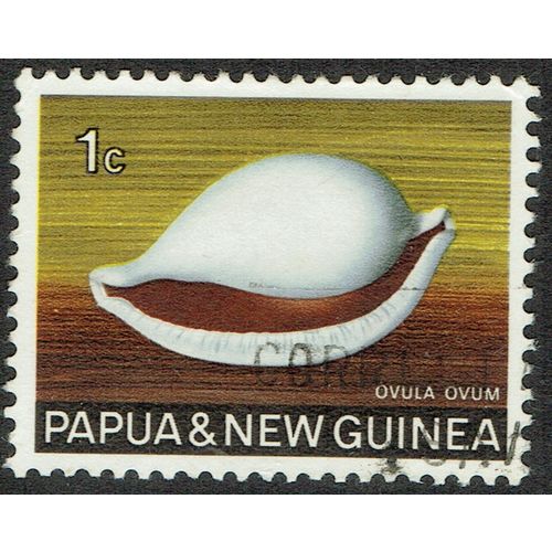 Papua New Guinea 1968 Sea Shells 1c Multicoloured SG137 GU