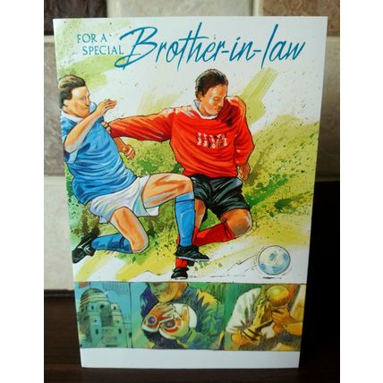 brother in law - birthday card - 007