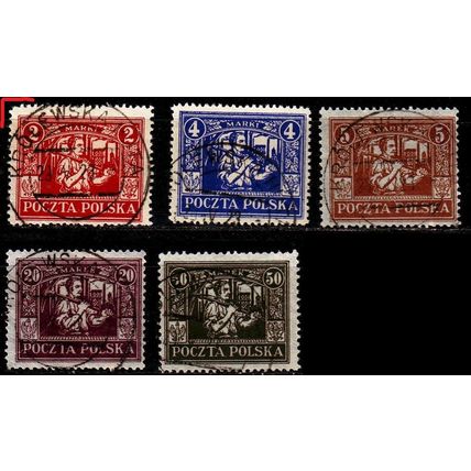 POLEN POLAND [Ostschlesien] MiNr 0001 ex ( O/used ) [01]