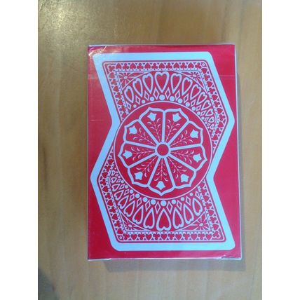 Novelty Crooked Playing cards deck Red BNIP
