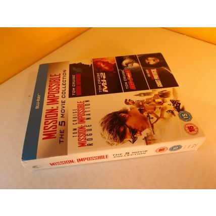 Mission Impossible 5 Movie Collection SLIPCOVER ONLY(Discs NOT included)Box S&H