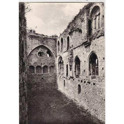 Chepstow Castle Great Tower Interior Postcard unused VGC