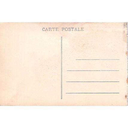Reims dans les ruines Rue de Vesle France Postcard unused face damage