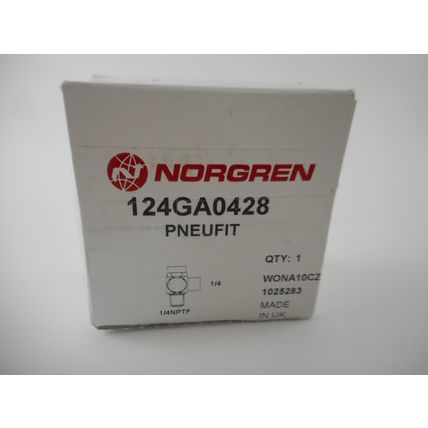 Norgren Pneufit Pilot Operated Check Valve 124GA0428 UK Made Pneumatic Industry