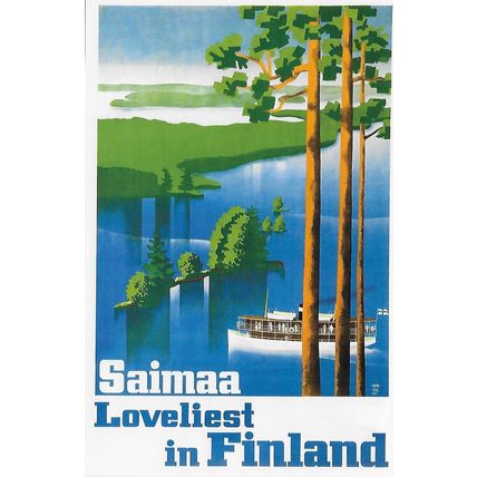 Come to Finland: 5 Postcards: Vintage Finnish Travel Posters