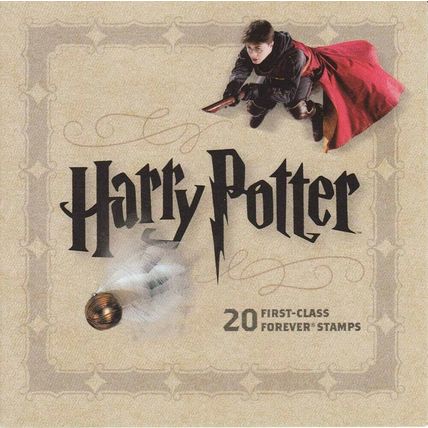 Harry Potter Limited Edition Current Rate Postage Stamps Scott 4844a