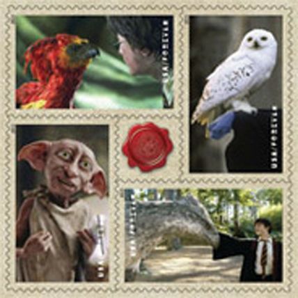 Harry Potter Limited Edition Current Rate Postage Stamps Scott 4844a