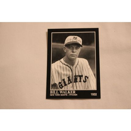 William "Bill" Walker 1993 The Sporting News Conlon Collection NO. 789