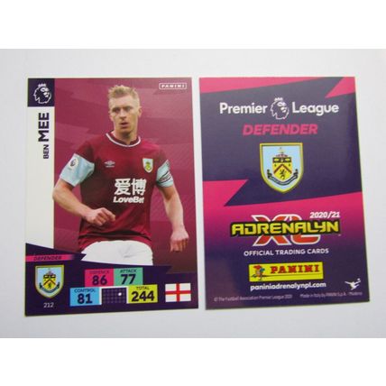 Panini Adrenalyn XL Premier League 2020/21 Numbers 172-369 Cards Choice (ef10)