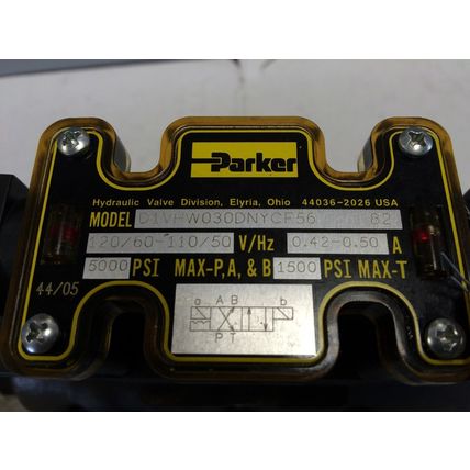 NEW PARKER D61VW001D1NYCF56 HYDRAULIC VALVE,D1VHW030DNYCF56,D1VHW030DNYCF56,Bb