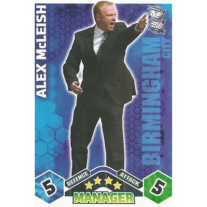 Match Attax 2009/10 Collection: Club Manager, Birmingham City - McLeish