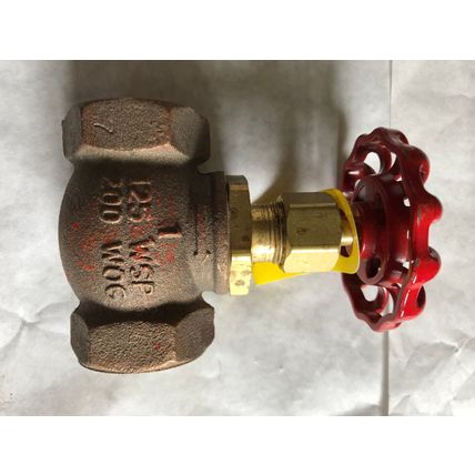 NEW 1" NPT United RANDLEMAN 125SUL Globe Valve,Sweat Stop Valve 125 WSP 200,AJ