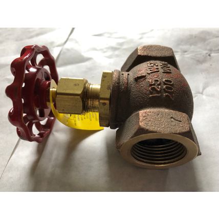 NEW 1" NPT United RANDLEMAN 125SUL Globe Valve,Sweat Stop Valve 125 WSP 200,AJ