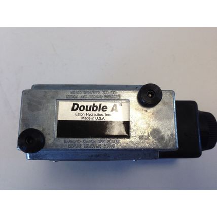 NEW DOUBLE A/EATON QC-3-C-10D1-TSP HYDRAULIC VALVE 02-111652,120VAC COIL, DC