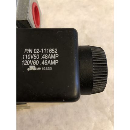 NEW DOUBLE A/EATON QC-3-C-10D1-TSP HYDRAULIC VALVE 02-111652,120VAC COIL, DC