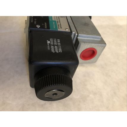 NEW DOUBLE A/EATON QC-3-C-10D1-TSP HYDRAULIC VALVE 02-111652,120VAC COIL, DC