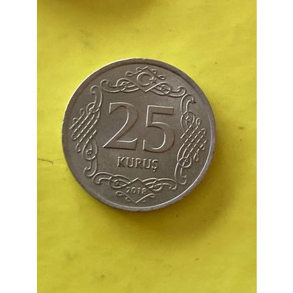 Umlaufmünze Türkei 25 Kurus 2018