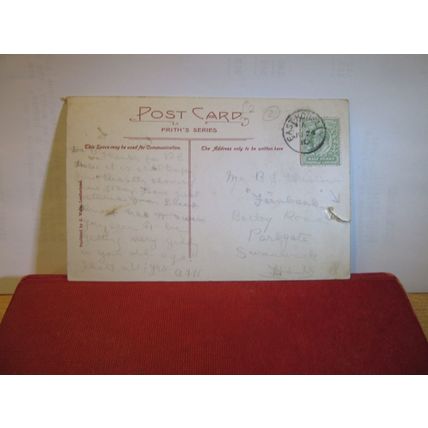 multiview, LEATHERHEAD, Surrey used antique postcard by J. Wells 1910 pm =