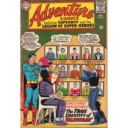 SILVER AGE DC - ADVENTURE COMICS NO. 336 (1965)