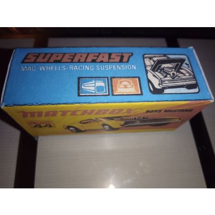 Matchbox - No44 Boss Mustang SF Replica Box