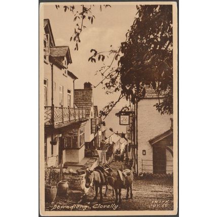 Downalong, Clovelly, Devon, 1961 - Frith's Postcard