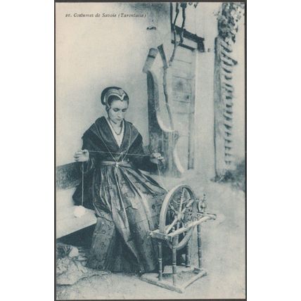 Costumes de Savoie, Tarentaise, c.1910s - De Migieu CPA