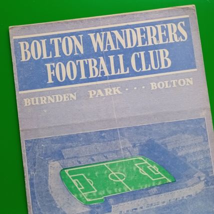 Bolton Wanderers v Preston Football Programme 21/4/58
