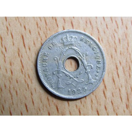 Belgium 1923 5 Centime Belgique (French Text) Coin