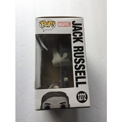 NEW Marvel Elsa Bloodstone Funko Pop Figure #1028 & Black & White Jack Russell