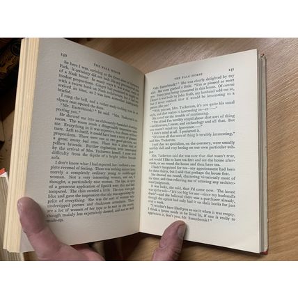 1961 AGATHA CHRISTIE 1ST EDITION "THE PALE HORSE" HARDBACK BOOK (P3) AA