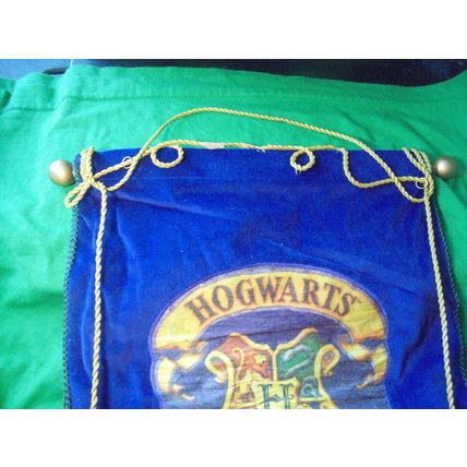 HOGWARTS Ornate Hanging BANNER! Best One Online!! $35.00 Shipped! This 16" Long