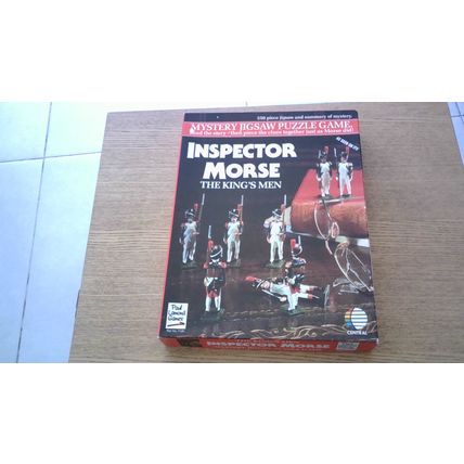 INSPECTOR MORSE: THE KING'S MEN Mystery Jigsaw Puzzle Game (550 Piece) 1989